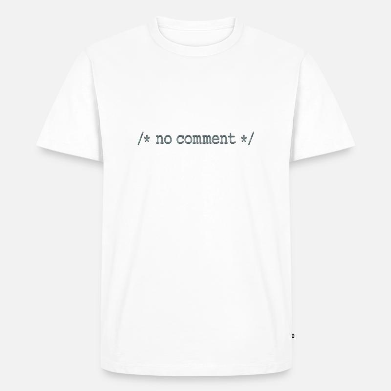 Hacking hackers hacker computer cybersecurity - Men's Premium Organic T-Shirt - white