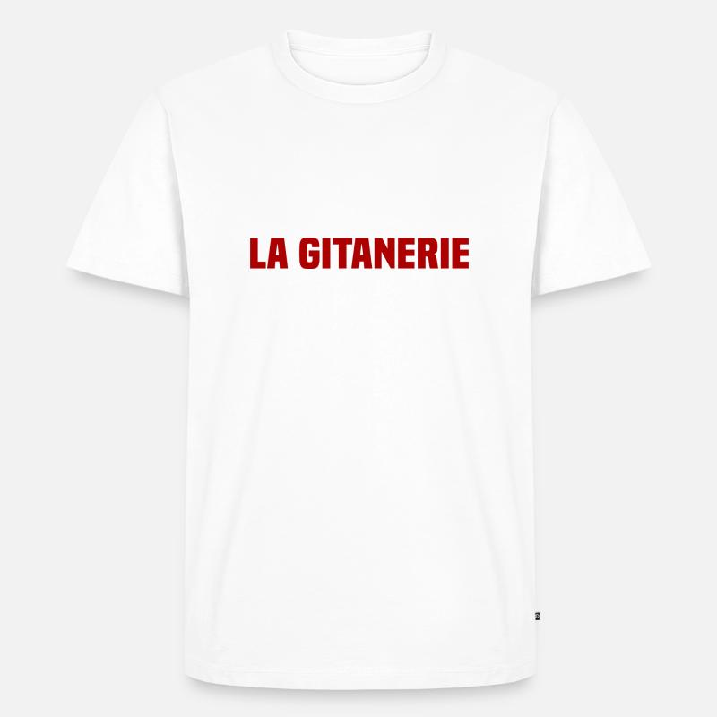 La Gitanerie - T-shirt Premium bio Homme - blanc