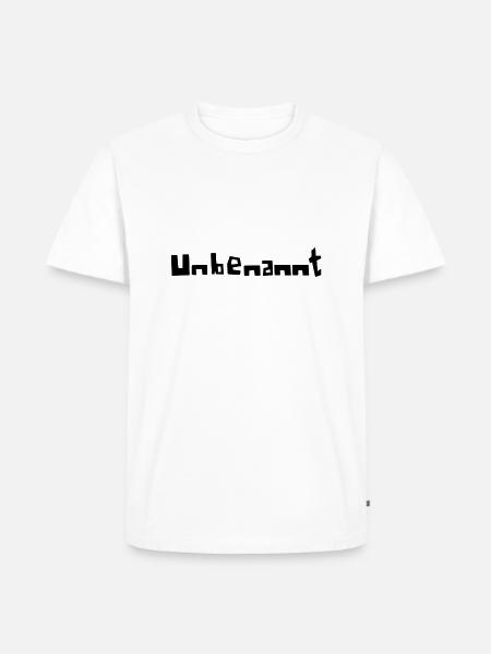 Unbennant - Männer Premium Bio T-Shirt - Weiß