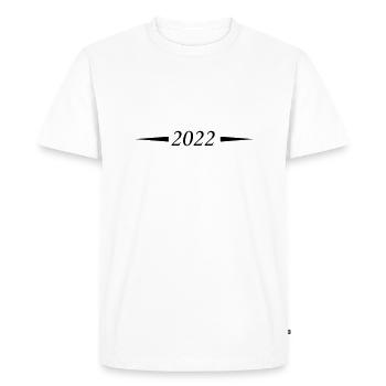 2022 - T-shirt Premium bio Homme - blanc - Devant - Nico (187cm)