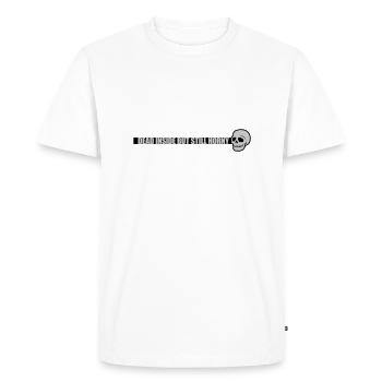 dead inside but horny - Men's Premium Organic T-Shirt - white - Front - Nico (187cm)