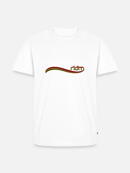 Drapeau RIDM - T-shirt Premium bio Homme - blanc