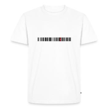 Konya - T-shirt Premium bio Homme - blanc - Devant - Nico (187cm)