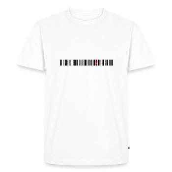 Sivas 58 - Men's Premium Organic T-Shirt - white - Front - Nico (187cm)