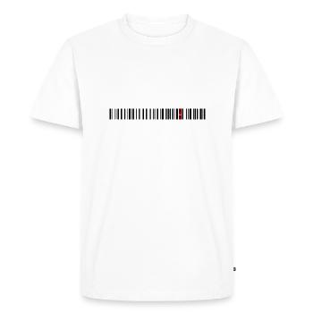 Ardahan - T-shirt Premium bio Homme - blanc - Devant - Nico (187cm)