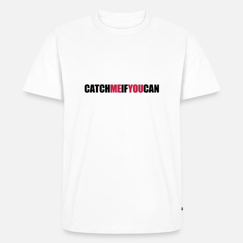Rapide Catch Me - T-shirt Premium bio Homme - blanc