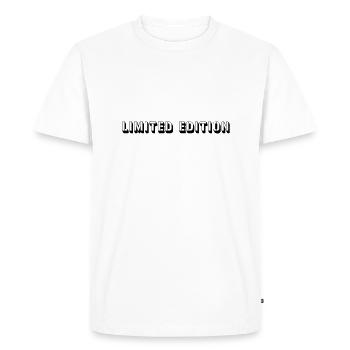 Édition limitée - T-shirt Premium bio Homme - blanc - Devant - Nico (187cm)
