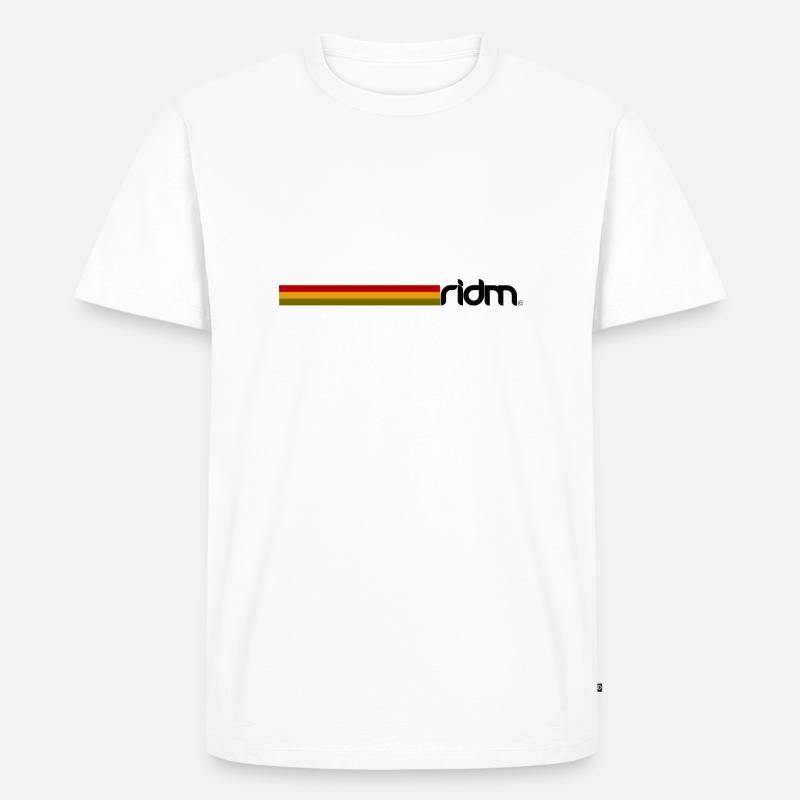 ridm rasta - Männer Premium Bio T-Shirt - Weiß