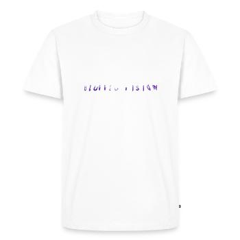 blurred vision - Men's Premium Organic T-Shirt - white - Front - Nico (187cm)