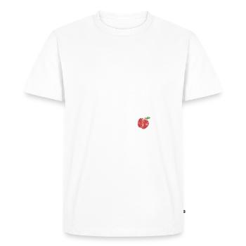 Isaac Newton - Men's Premium Organic T-Shirt - white - Front - Nico (187cm)
