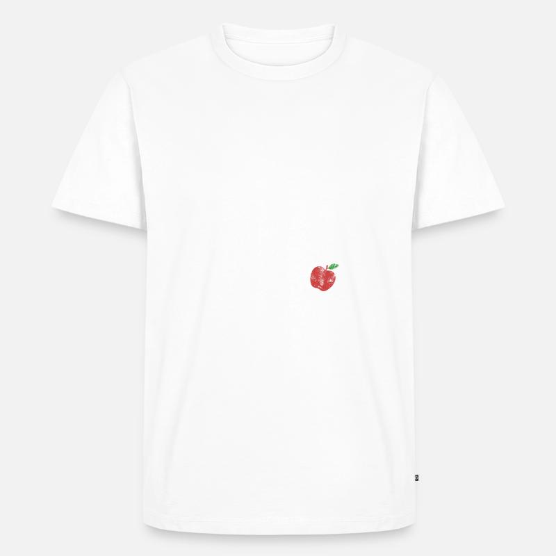 Isaac Newton - Männer Premium Bio T-Shirt - Weiß