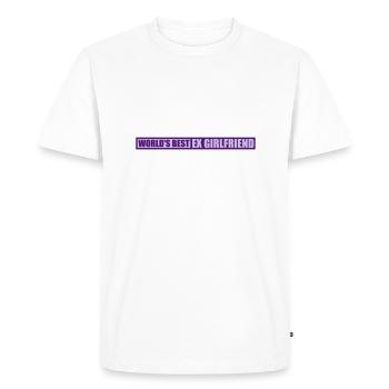 World's Best Ex Girlfriend - Men's Premium Organic T-Shirt - white - Front - Nico (187cm)
