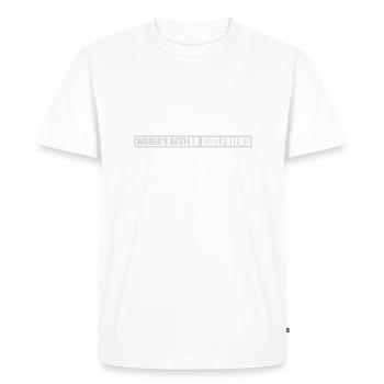 World's Best Ex Girlfriend - Men's Premium Organic T-Shirt - white - Front - Nico (187cm)