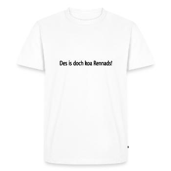 Aiguillon bavarois - T-shirt Premium bio Homme - blanc - Devant - Nico (187cm)