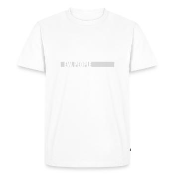 ew people citation drôle - T-shirt Premium bio Homme - blanc - Devant - Nico (187cm)