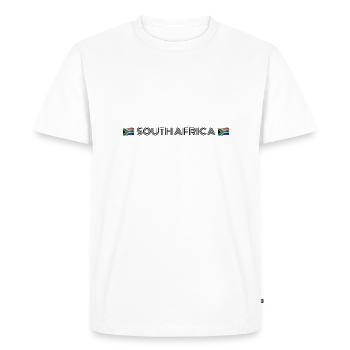 South Africa - T-shirt Premium bio Homme - blanc - Devant - Nico (187cm)