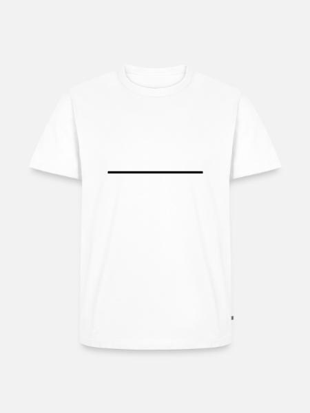 gangster - Men's Premium Organic T-Shirt - white