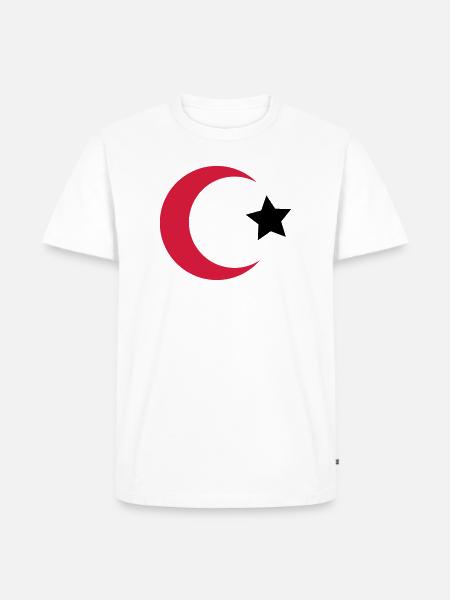 türkei - Männer Premium Bio T-Shirt - Weiß