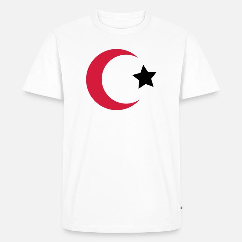 türkei - Männer Premium Bio T-Shirt - Weiß