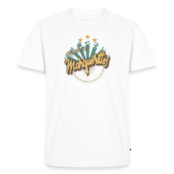 Made in Marguerittes - T-shirt Premium bio Homme - blanc - Devant - Nico (187cm)