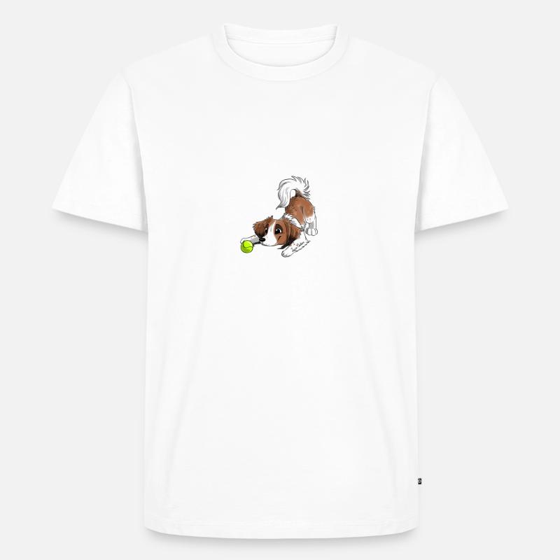 Der süßeste Kooiker - Männer Premium Bio T-Shirt - Weiß