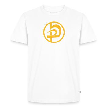 Krav Maga Mixed Martial Arts Self Defense - Men's Premium Organic T-Shirt - white - Front - Nico (187cm)