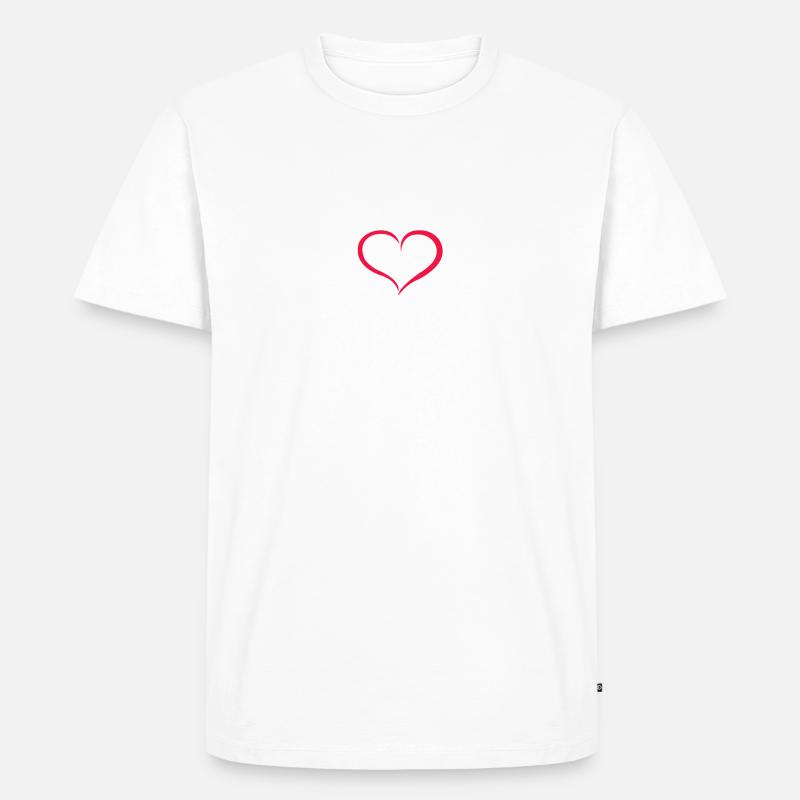 techno dance trance rave - T-shirt Premium bio Homme - blanc