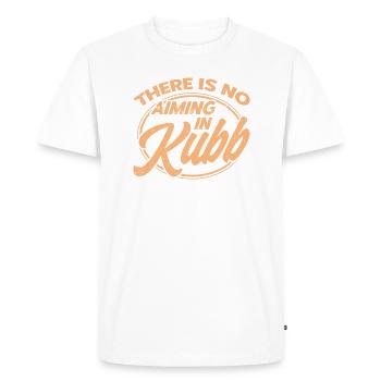 Kubb Kubb Player Kubb Lover Kubb Queen - Men's Premium Organic T-Shirt - white - Front - Nico (187cm)