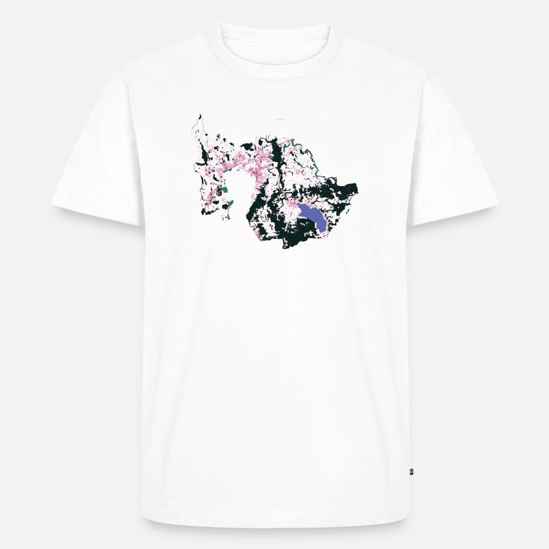 Zug - Männer Premium Bio T-Shirt - Weiß