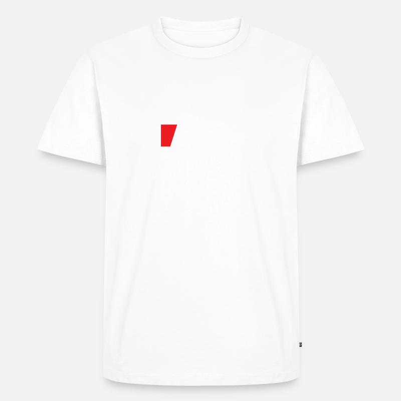 I Need Pizza - Feinschmecker - Männer Premium Bio T-Shirt - Weiß