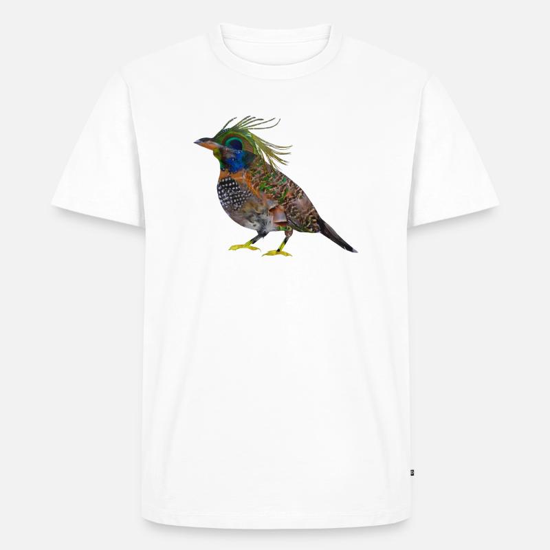Maylis Piaf - Männer Premium Bio T-Shirt - Weiß