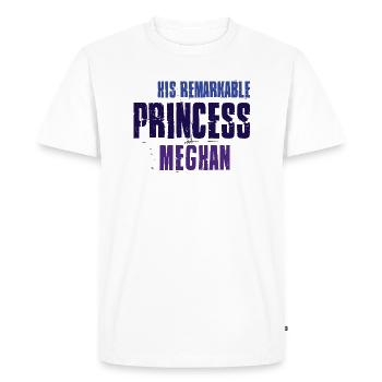 HT Royal Wedding Remarkable Princess blue - Men's Premium Organic T-Shirt - white - Front - Nico (187cm)