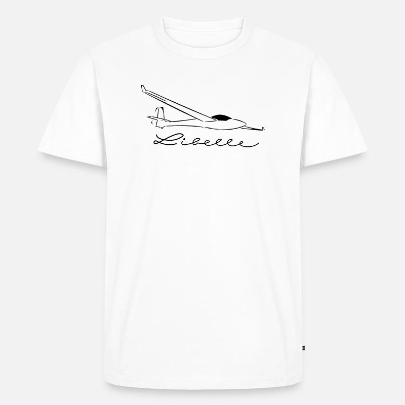 standard libelle winglets - Männer Premium Bio T-Shirt - Weiß