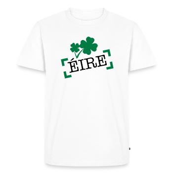 eire_02 - T-shirt Premium bio Homme - blanc - Devant - Nico (187cm)