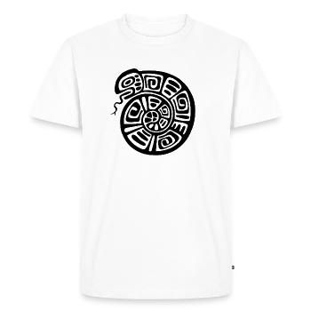 Culture inca, Amérique latine - T-shirt Premium bio Homme - blanc - Devant - Nico (187cm)