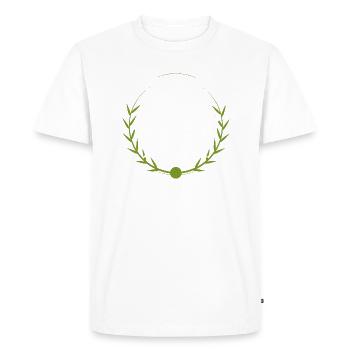 Fun Happy Awesome Culinary Masterpieces Destiny - Men's Premium Organic T-Shirt - white - Front - Nico (187cm)