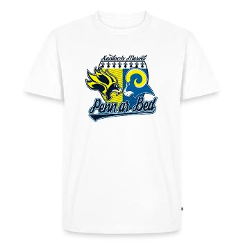 Penn Ar Bed - T-shirt Premium bio Homme - blanc - Devant - Nico (187cm)