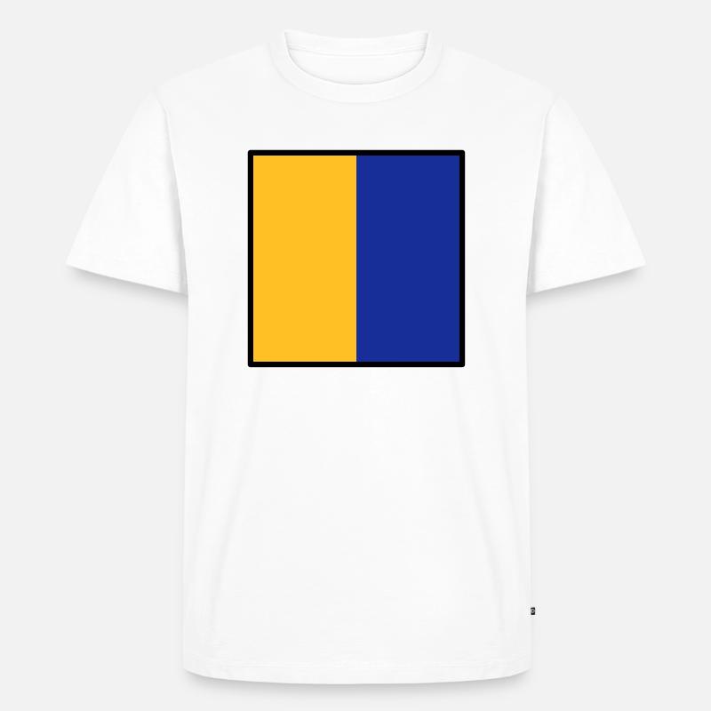 Kilo - Männer Premium Bio T-Shirt - Weiß