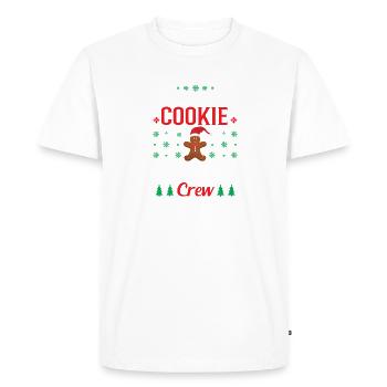 Ugly Christmas - Men's Premium Organic T-Shirt - white - Front - Nico (187cm)
