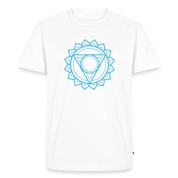 Vishuddha - T-shirt Premium bio Homme - blanc - Devant - Nico (187cm)