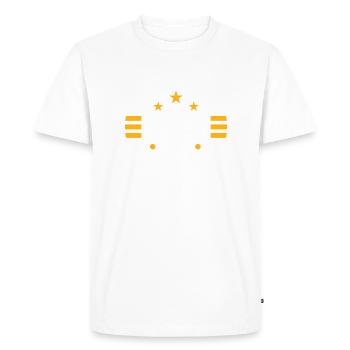 Si tu n'as pas de Laurent ta vie - Cadeau Laurent - T-shirt Premium bio Homme - blanc - Devant - Nico (187cm)