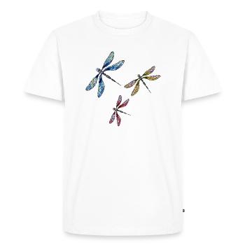 Important - T-shirt Premium bio Homme - blanc - Devant - Nico (187cm)