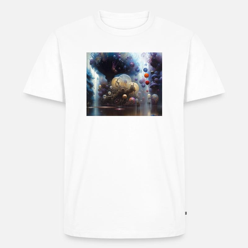 Reise mit Actarus #4 - Männer Premium Bio T-Shirt - Weiß
