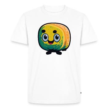 Casper - T-shirt Premium bio Homme - blanc - Devant - Nico (187cm)