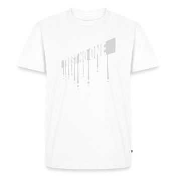 ne faites confiance à personne pour ne citer - T-shirt Premium bio Homme - blanc - Devant - Nico (187cm)