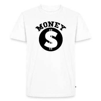 Argent - T-shirt Premium bio Homme - blanc - Devant - Nico (187cm)