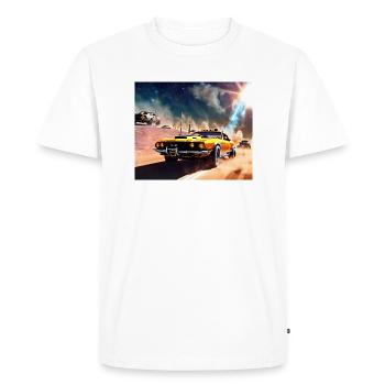 Mad and Furious #2 - T-shirt Premium bio Homme - blanc - Devant - Nico (187cm)