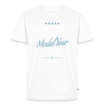 Original Edition - Model Year 1949 - T-shirt Premium bio Homme - blanc - Devant - Nico (187cm)