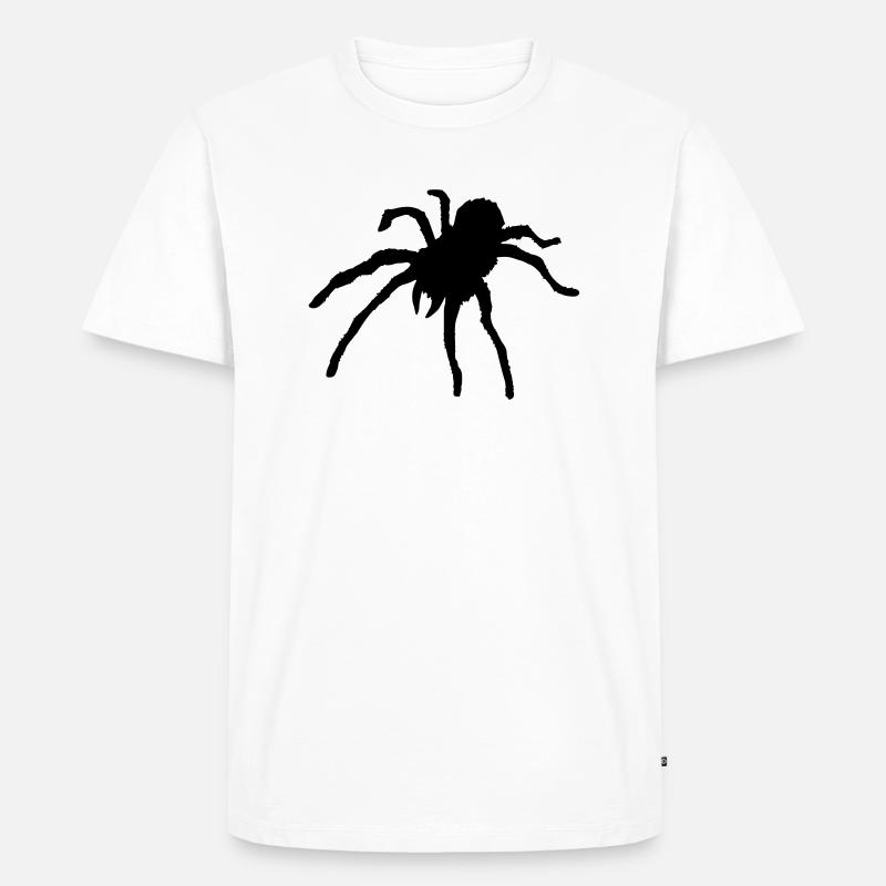 Tarantula Spider - Männer Premium Bio T-Shirt - Weiß