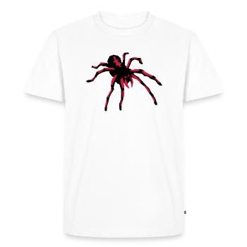 Tarantula Spider - T-shirt Premium bio Homme - blanc - Devant - Nico (187cm)